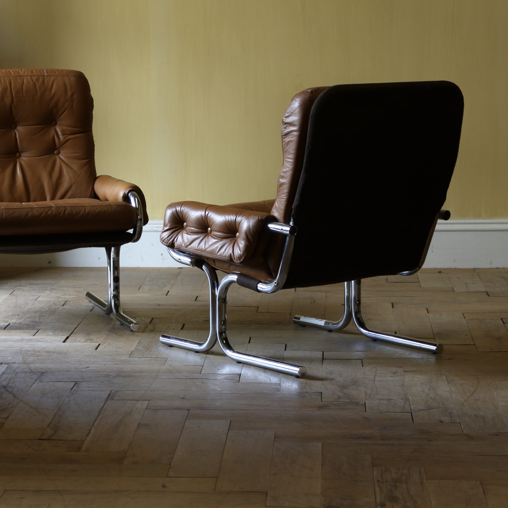 Pair of Mid Century Armchairs